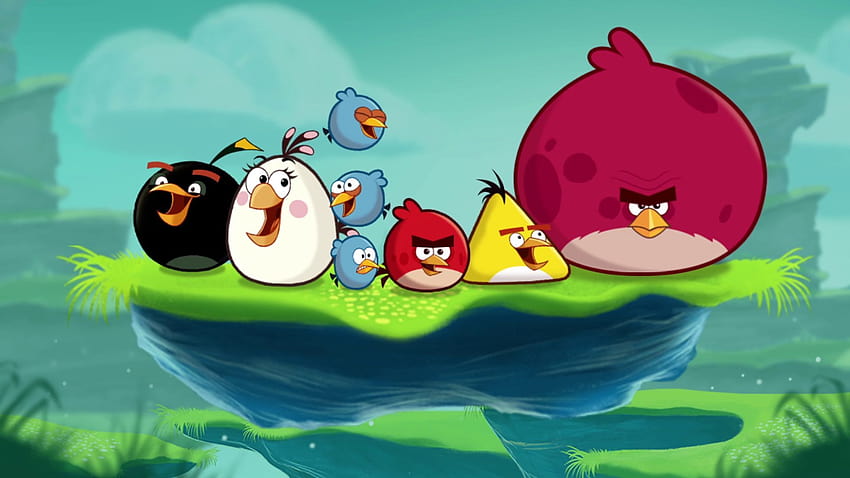 32 Angry Bird Backgrounds, angry birds game HD wallpaper