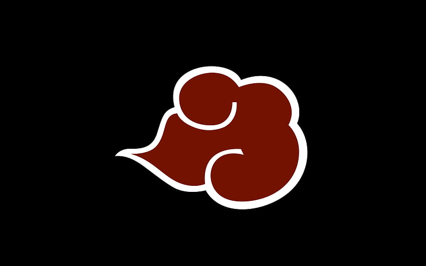 Pour > Naruto Shippuden Akatsuki Logo Fond d'écran HD