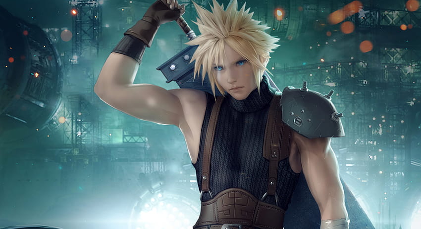 Cloud Strife Final Fantasy VII Remake, remake final fantasy vii 2021 Wallpaper HD