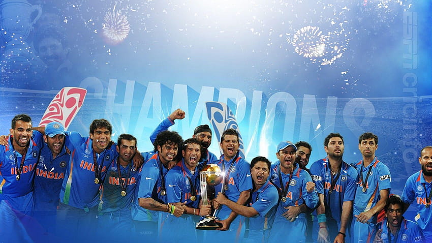 equipo ms dhoni 1920x1080, equipo nacional de cricket de india fondo de pantalla