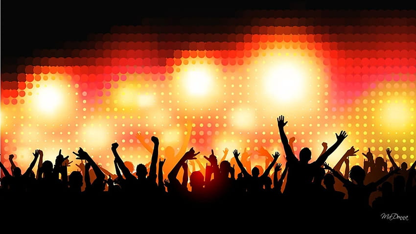 DJ-Party-Hintergrund HD-Hintergrundbild