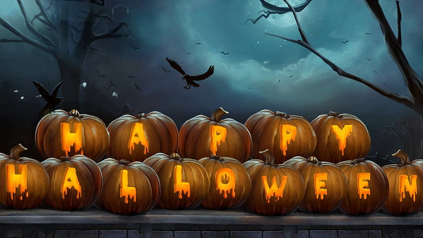 Trick or Treat! 20 untuk semangat Halloween Anda, halloween untuk Chromebook Wallpaper HD