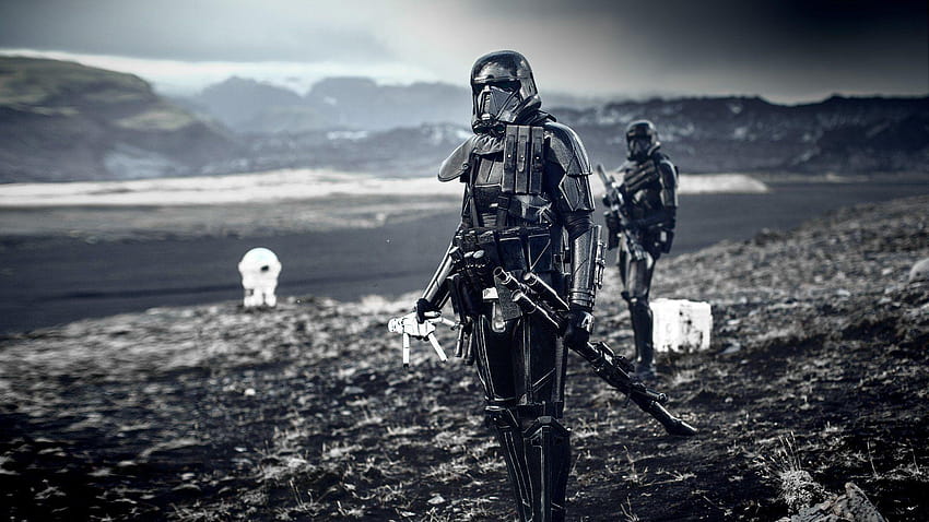 4 Death Trooper, soldados de Star Wars papel de parede HD