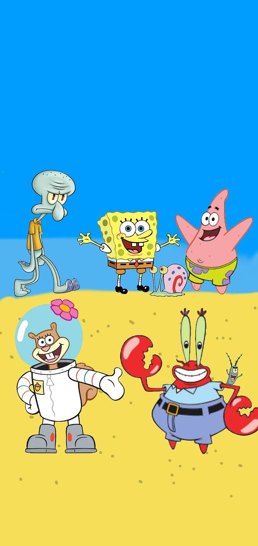 150 pomysłów SpongeBob Tapeta na telefon HD