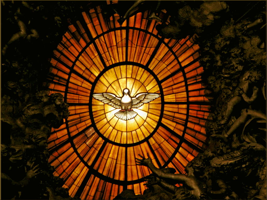 Петдесетница Свети Дух католически, свети дух HD тапет