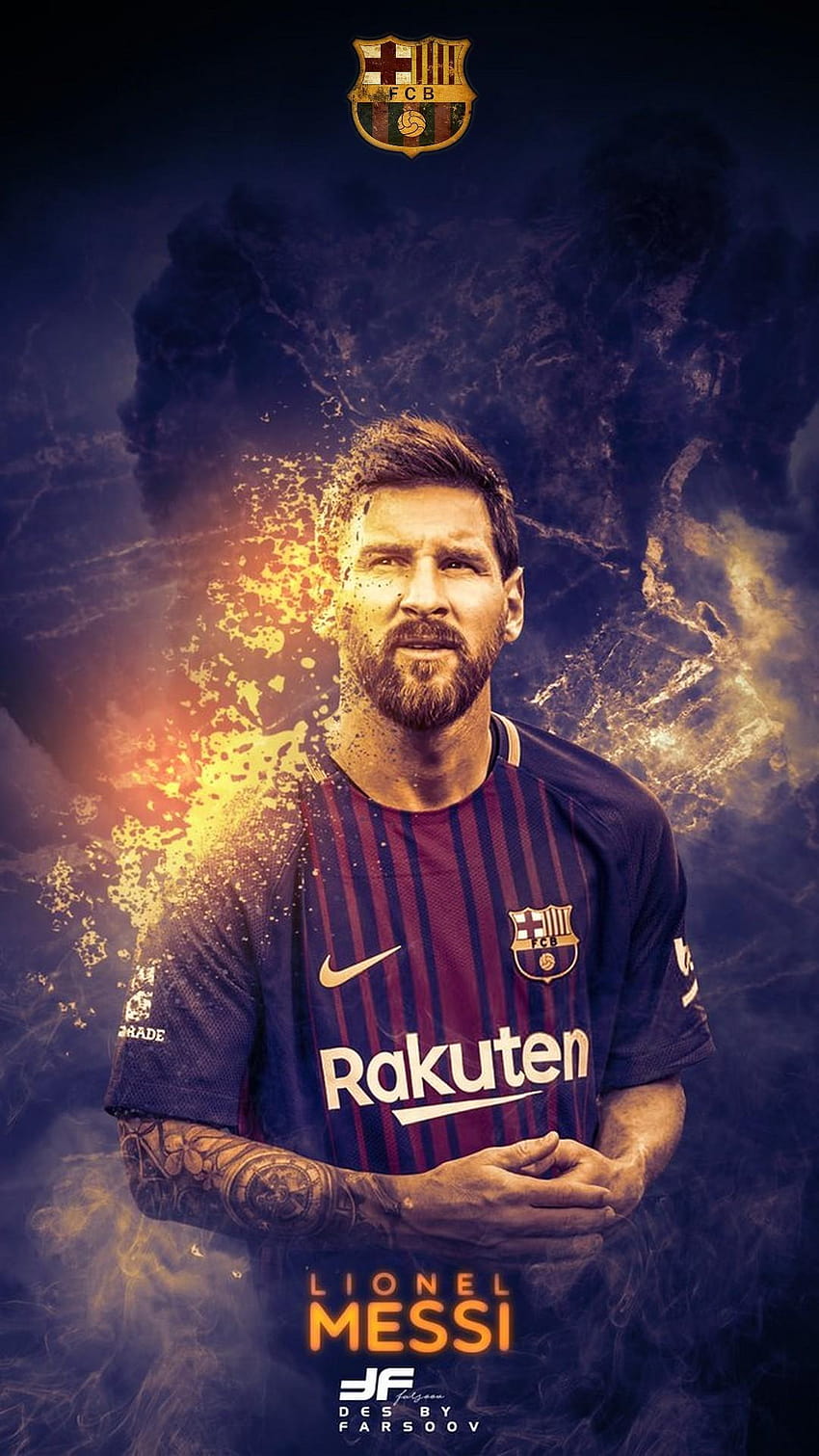 iPhone için Leo Messi HD telefon duvar kağıdı