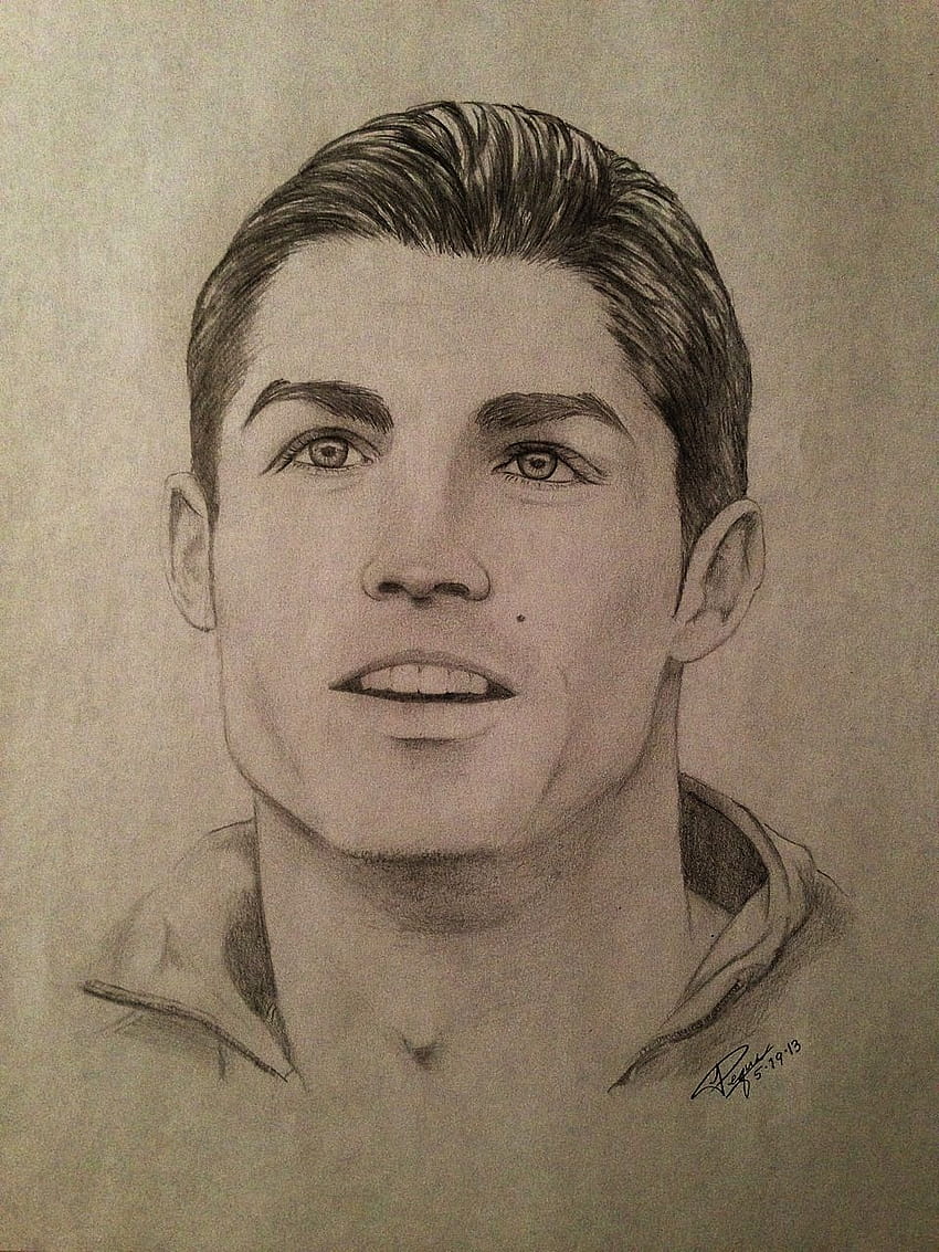 How to draw Cristiano Ronaldo || Cristiano Ronaldo || Full length tutorial  video link is in description || Easy drawing tutorial - video Dailymotion