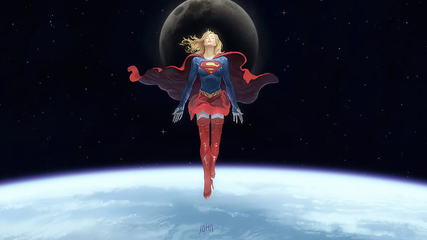 Supergirl Art Neu HD-Hintergrundbild