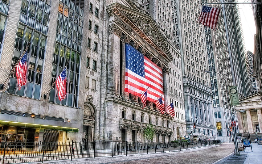 ตลาดหลักทรัพย์นิวยอร์ก Wall Street Src, nyse วอลล์เปเปอร์ HD