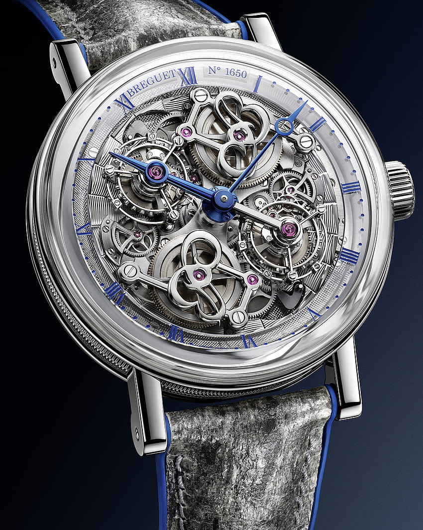 Breguet presenta el reloj Classique Double Tourbillon 5345 Quai De L'Horloge fondo de pantalla del teléfono