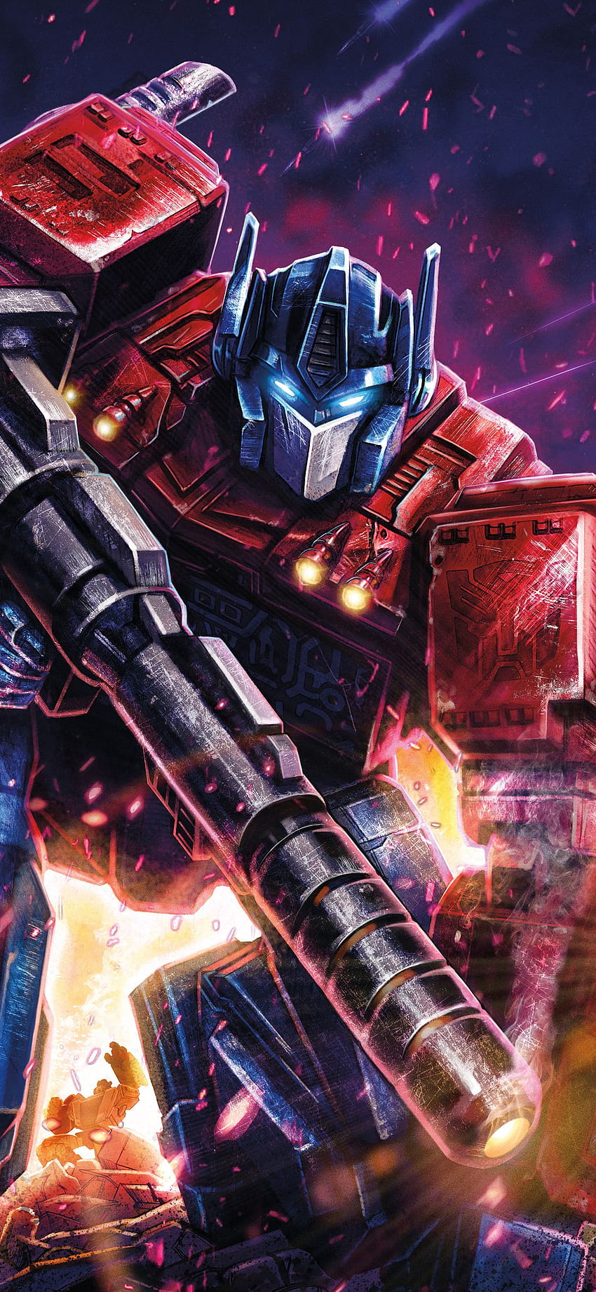Optimus Prime Transformers Arte digital em resolução 1125x2436 Papel de parede de celular HD