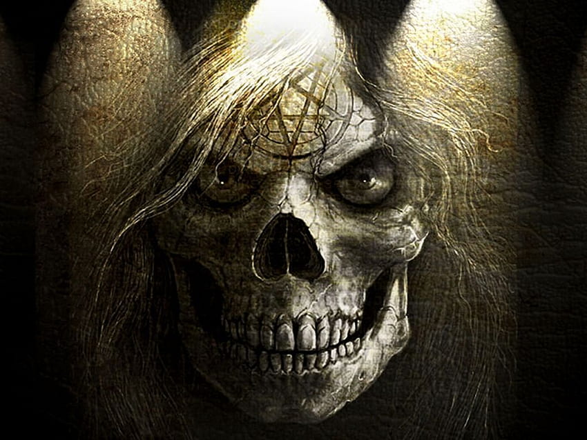 Skeleton Head Group HD wallpaper