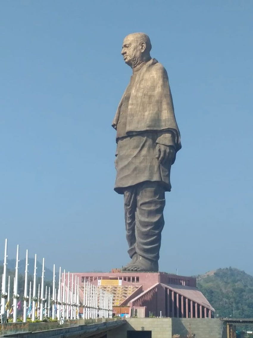 Statue of Unity: World's Tallest Statue of Sardar Vallabhbhai HD phone wallpaper