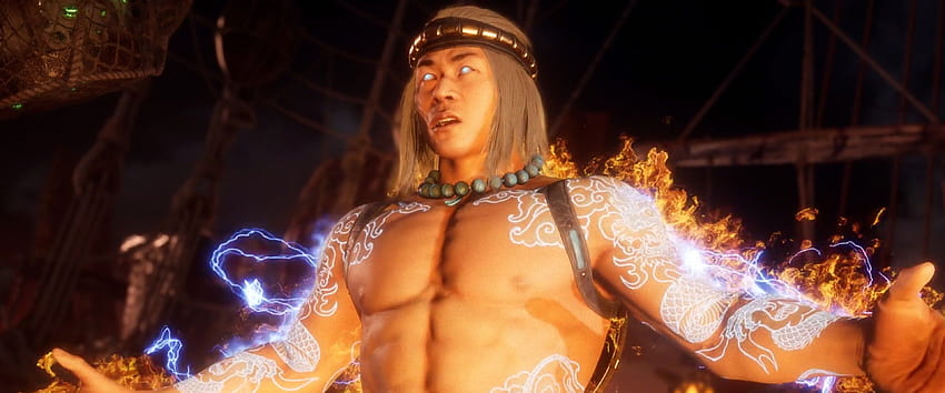 Fire God Liu Kang Mortal Kombat 11, mortal kombat 11 liu kang HD wallpaper