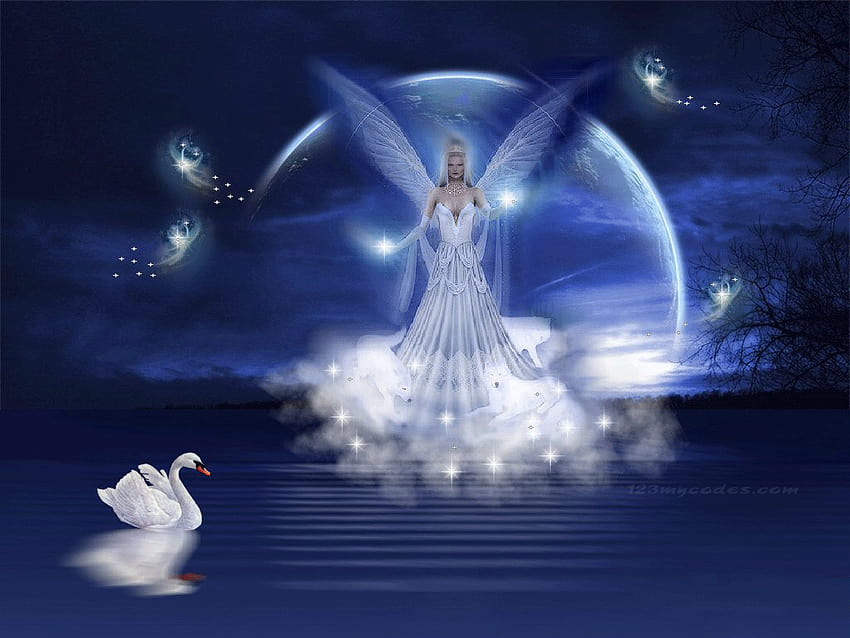 detail for, funny angel background HD wallpaper