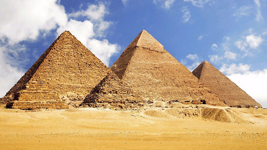 อียิปต์เต็ม พื้นหลัง 1920x1080 ปิรามิดอียิปต์ วอลล์เปเปอร์ HD