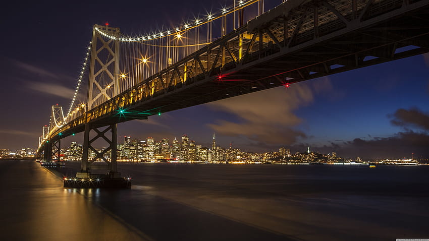 San Francisco Oakland Bay Bridge Ultra-Hintergründe für U-TV: Breit & UltraWide & Laptop: Tablet: Smartphone HD-Hintergrundbild