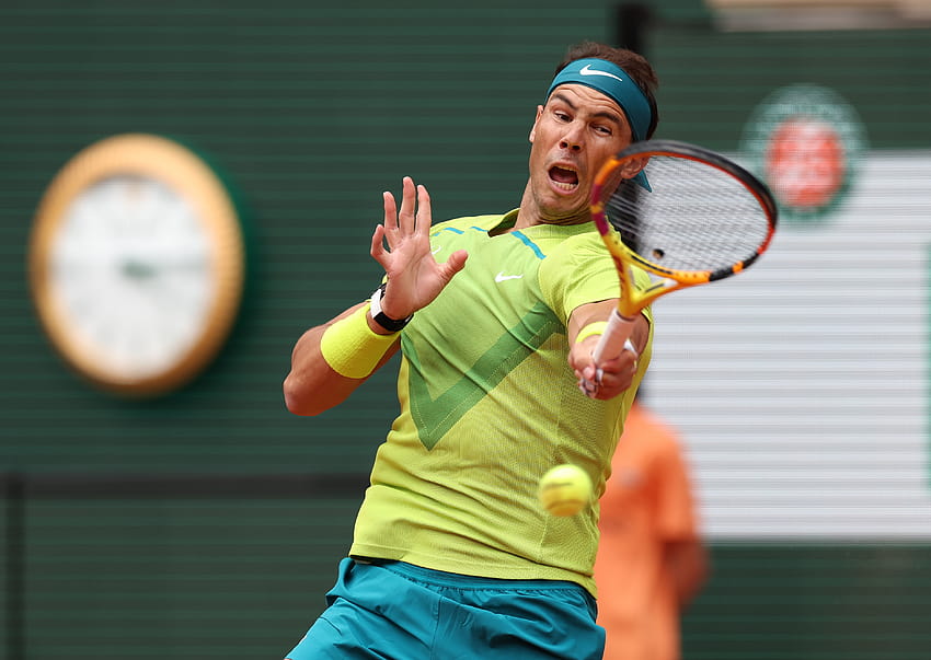 Ergebnisse der French Open 2022: Novak Djokovic und Rafael Nadal Cruise siegen am Montag, Rafael Nadal ist Roland Garros-Champion 2022 HD-Hintergrundbild