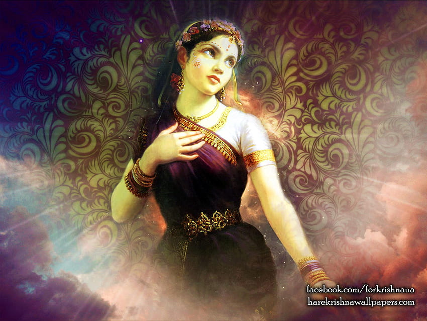 Srimati Radharani, radha rani HD wallpaper