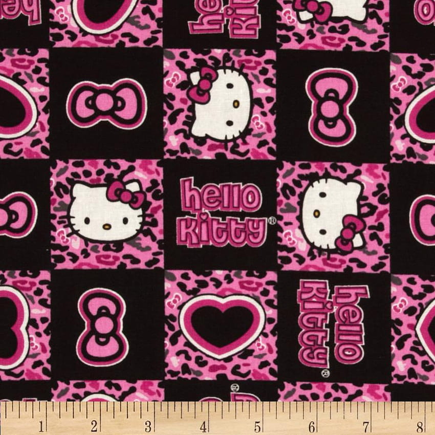 Hello Kitty Pink And Black Love High Resolution, rose et noir hello kitty Fond d'écran de téléphone HD
