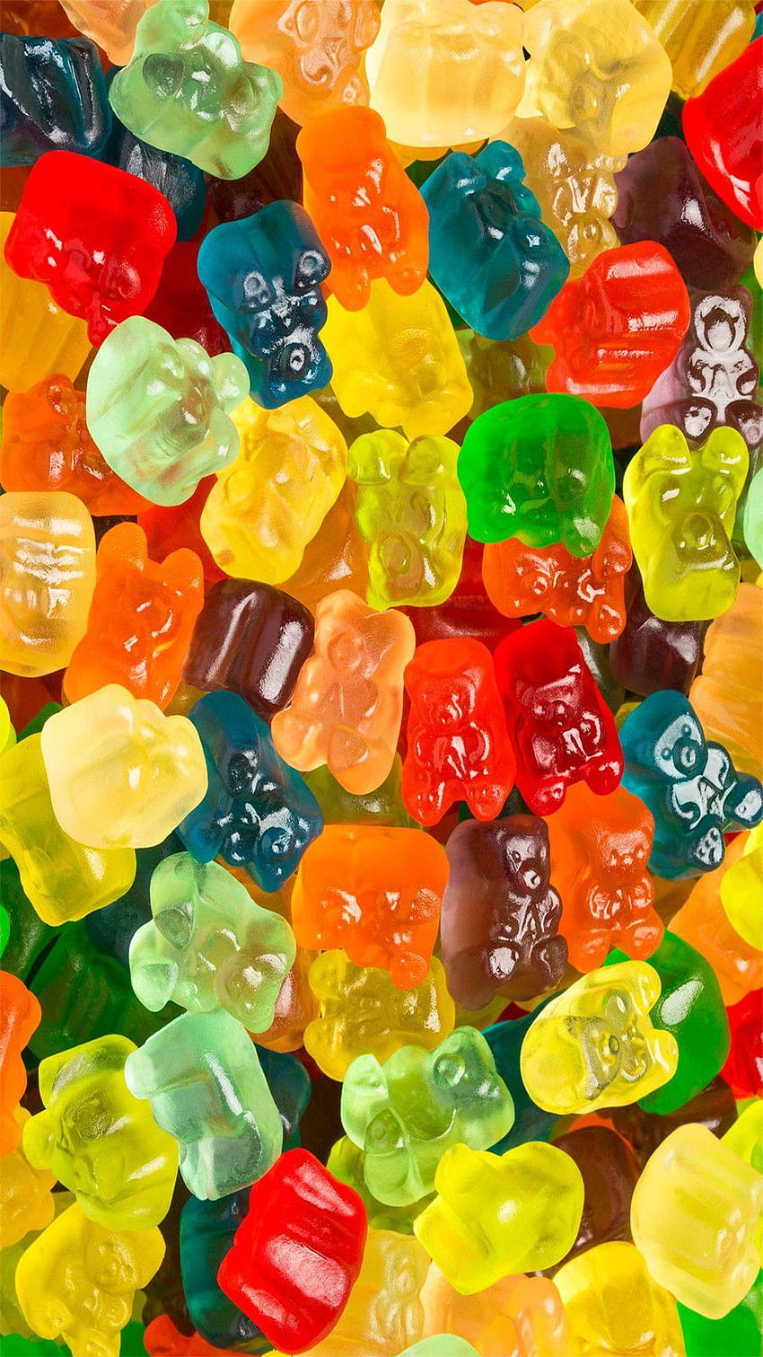 Gummy Bear, lock screen candy HD phone wallpaper | Pxfuel