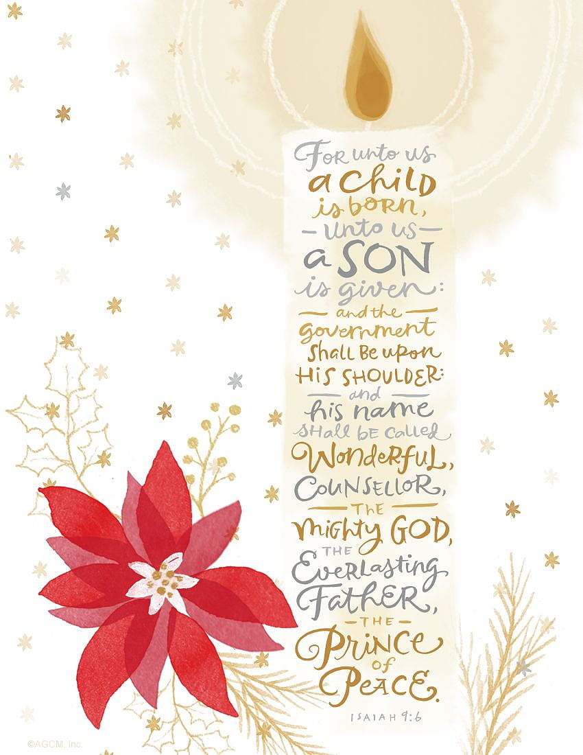 Versets et bénédictions bibliques de Noël, citations bibliques de joyeux Noël Fond d'écran de téléphone HD