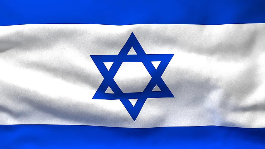 Flaga Izraela, flaga Izraela Tapeta HD