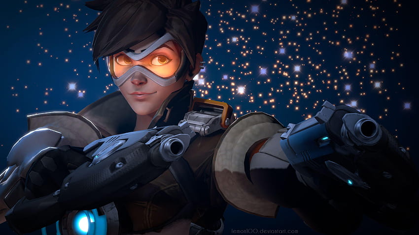 Tracer, Offense hero, Overwatch, Games, overwatch tracer HD wallpaper
