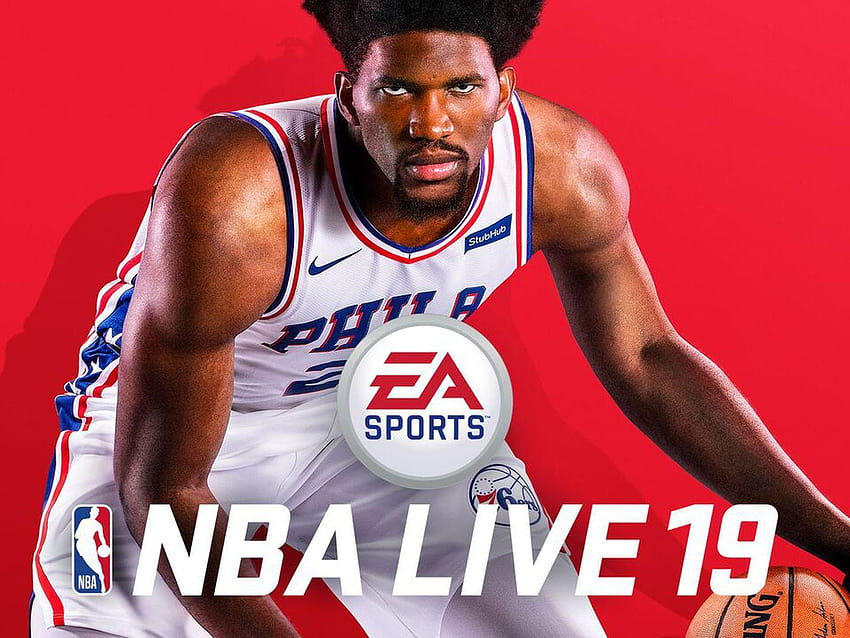 Joel Embiid trusted the process onto the 'NBA Live 19' cover HD wallpaper