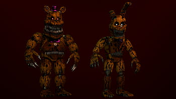 Report Abuse - Nightmare Fredbear. Full Size PNG HD wallpaper