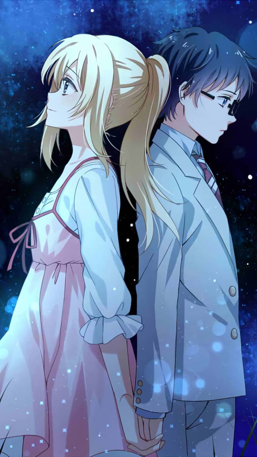 Kaori and Arima by DMenTx, arima android HD phone wallpaper