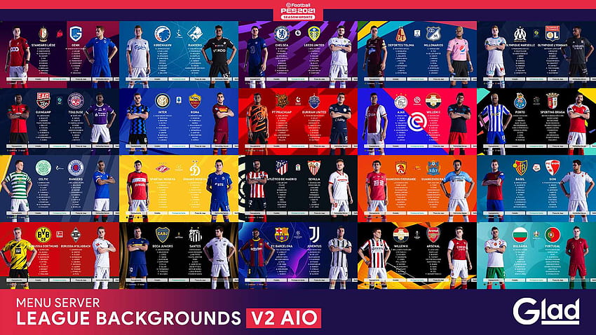 PES 2021 League & Cups Backgrounds Menu Server oleh Glad20, atletico de madrid 2021 Wallpaper HD