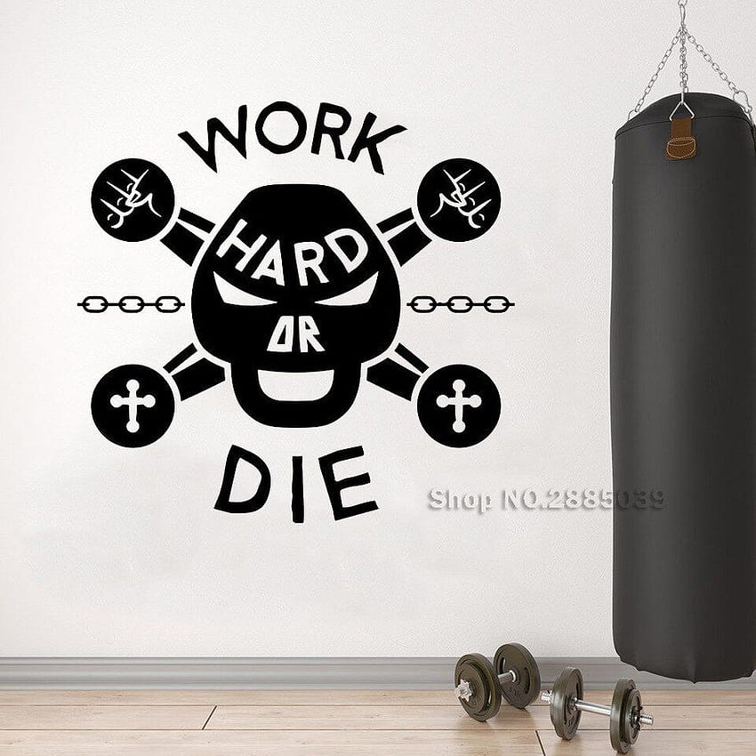 Bodybuilding Skull Quote Fitness Wall ...aliexpress · In stock HD phone wallpaper
