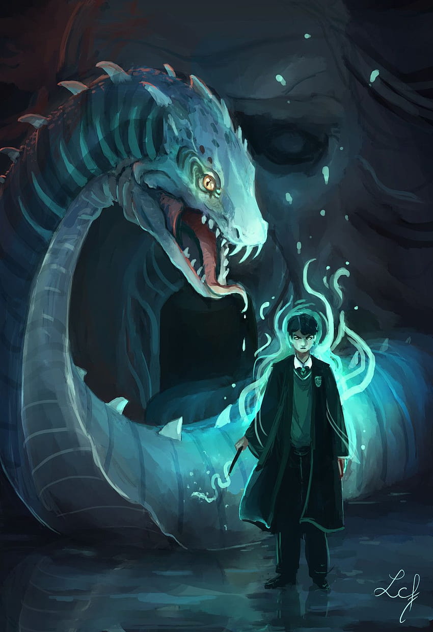 The Heir by Camille Fourcade on ArtStation, harry potter basilisk HD