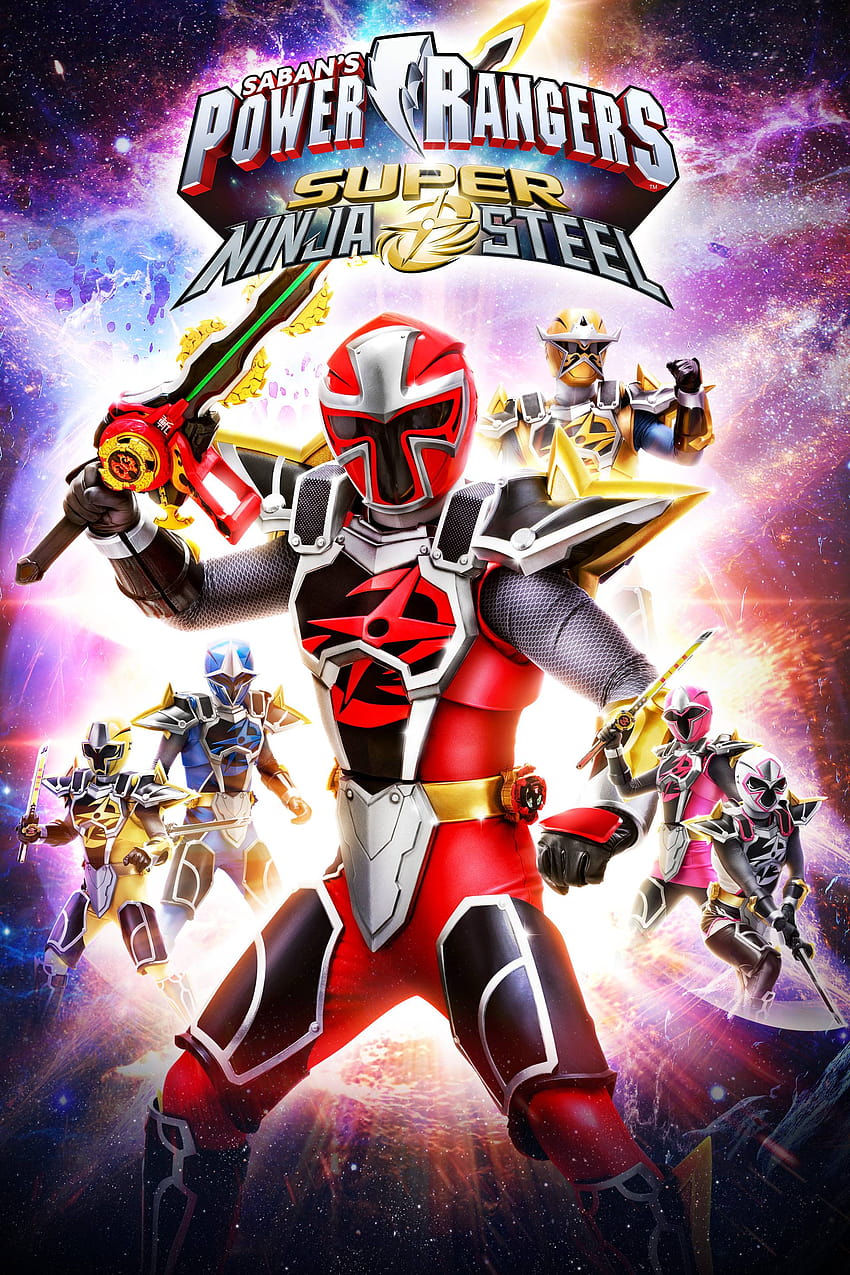 Power Rangers Super Ninja Steel, power rangers ninja acero animado fondo de pantalla del teléfono