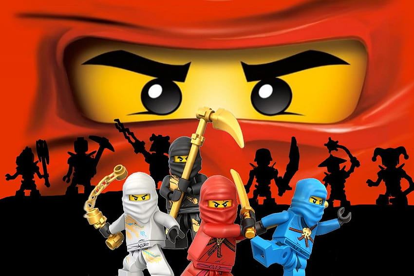 Lego Ninjago: จ้าวแห่งพื้นหลัง Spinjitzu, เลโก้สำหรับคอมพิวเตอร์ วอลล์เปเปอร์ HD