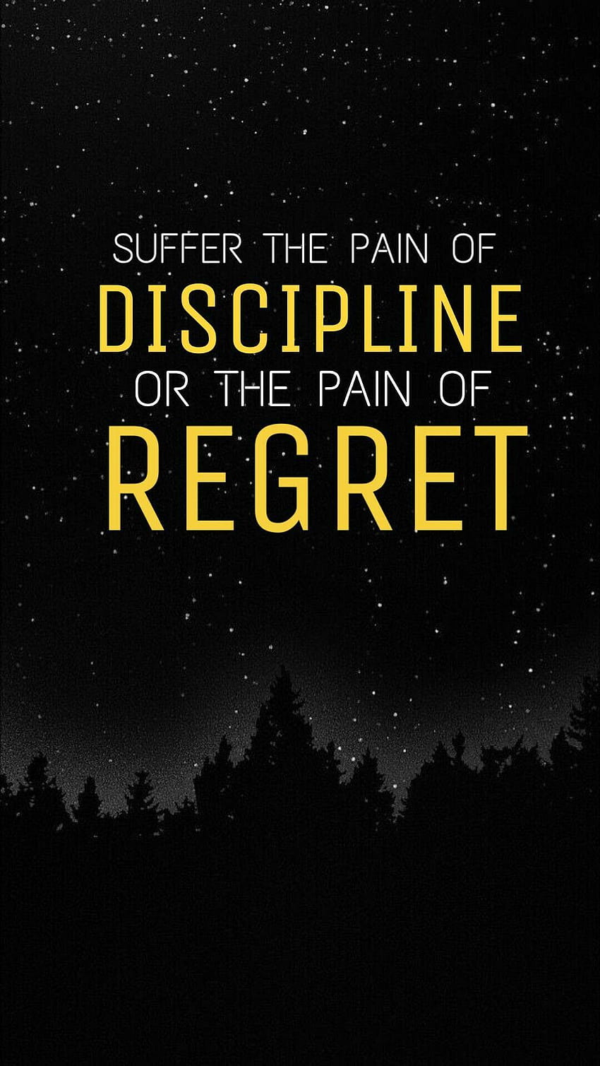 Pin on My Pins, discipline quote phone HD phone wallpaper