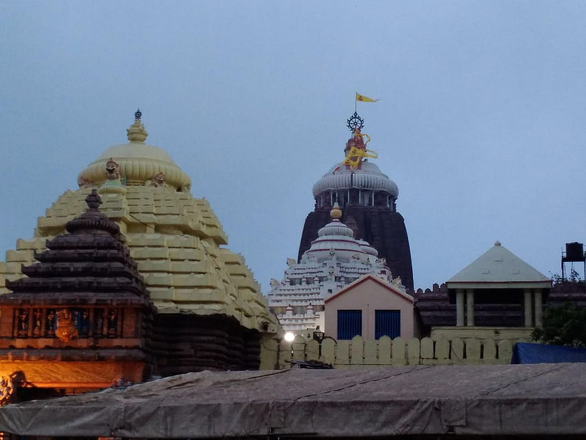 Kuil Lord Jagannath, Puri, kuil Wallpaper HD