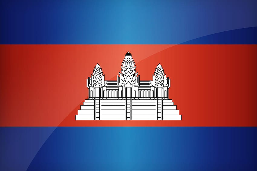 Bandera de Camboya, bandera de Camboya fondo de pantalla