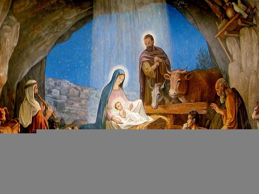 Nativity Scene Group HD wallpaper | Pxfuel