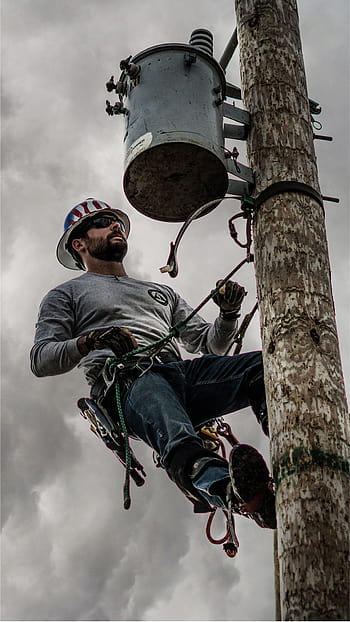 Electrical Lineman Wallpaper