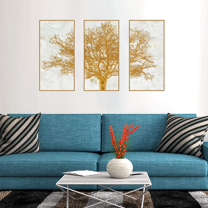 Abstract Tree Wall Art, M MLM Fall Tree Decor Home Decal Wall Sticker Abstract Art Murals Paper Decoration for Bedroom Living Room Office 11.8 HD phone wallpaper