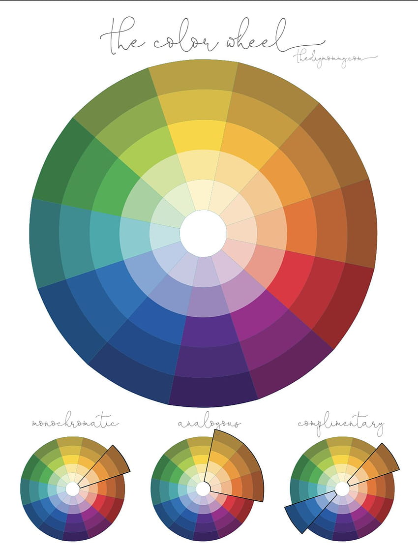 Roda warna, roda warna wallpaper ponsel HD