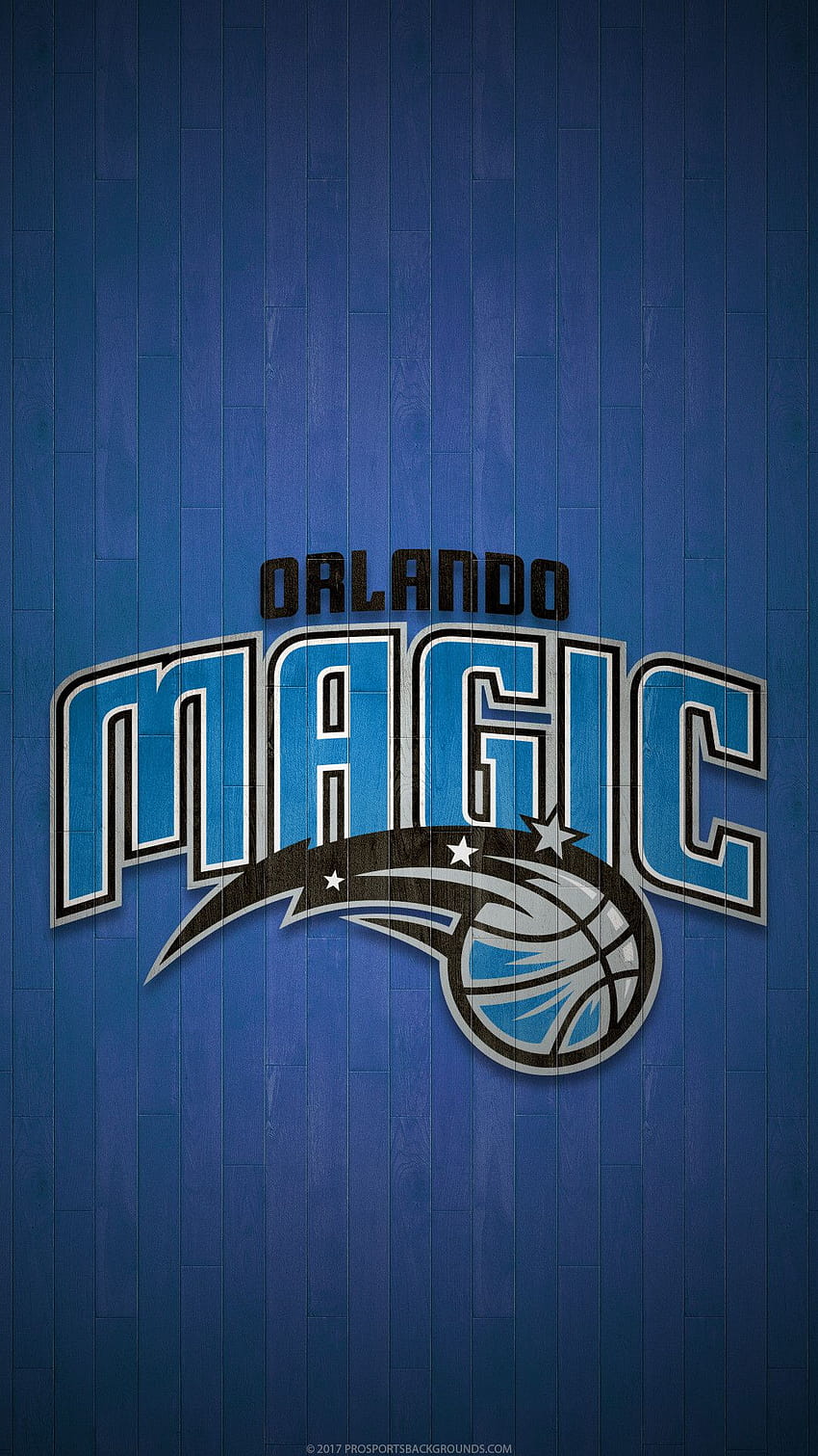 Орландо Меджик, лого на отбора на НБА HD тапет за телефон