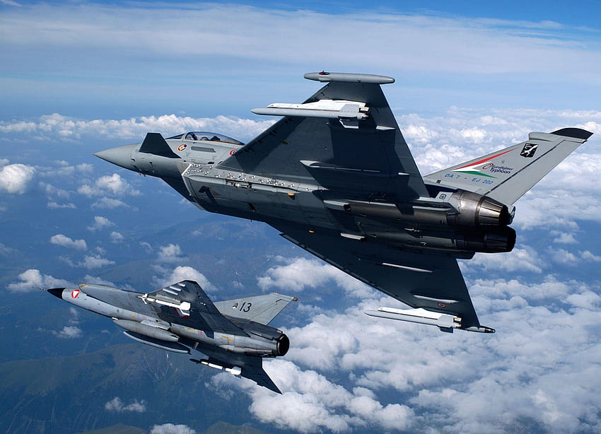66 Eurofighter Typhoon HD-Hintergrundbild