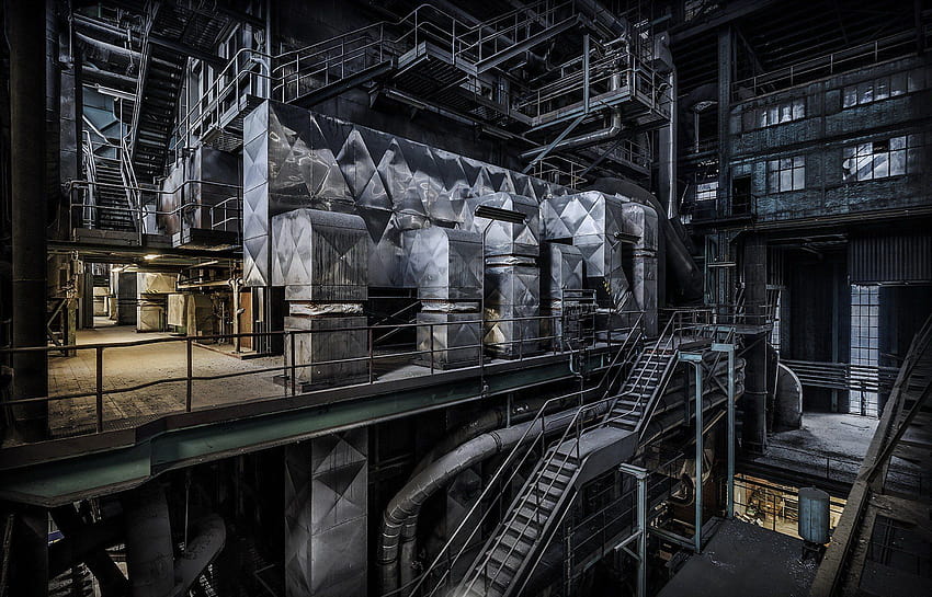 อุตสาหกรรม, พื้นหลังโรงงาน / และมือถือ, โรงงานอุตสาหกรรม วอลล์เปเปอร์ HD