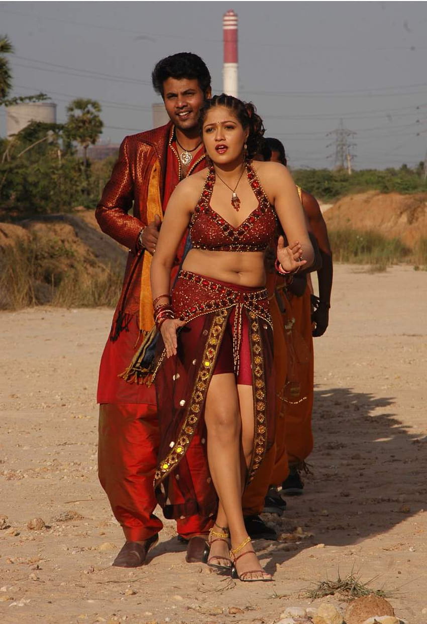Actress : Tamil Actress Meghna Hot Blouse Stills From Movie Krishna Leelai, kaadhal solla vandhen HD phone wallpaper