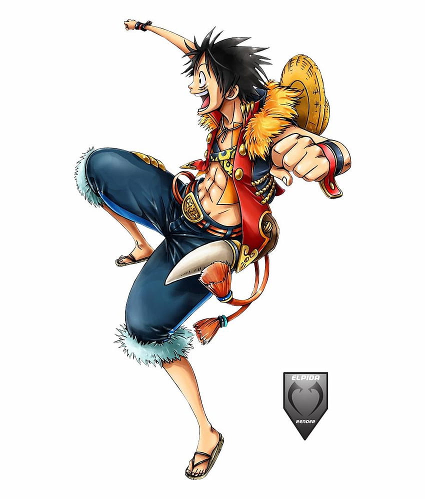 Download Monkey D Luffy Transparent Background HQ PNG Image