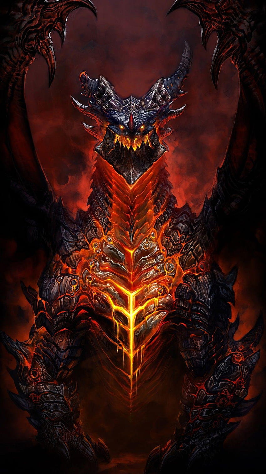 Deathwing World Of Warcraft Android, warcraft phone HD phone wallpaper
