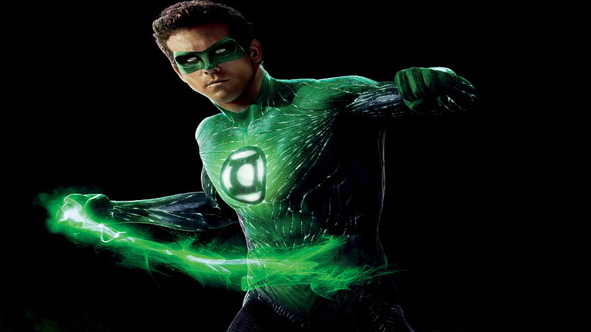 Зелен фенер Hal Jordan Dc Comics Super Hero, костюм на hal jordan зелен фенер HD тапет